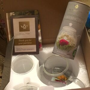 Tea bloom tea flower Easter Sunday brunch basket gift farmer’s market wonderland